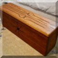 M05. Large wooden tongue drum. 9”h x 22”w x 7.5”d - $80 